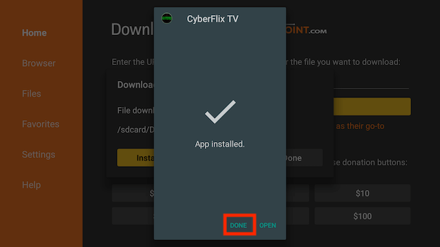 How to Install Cyberflix on  Firestick