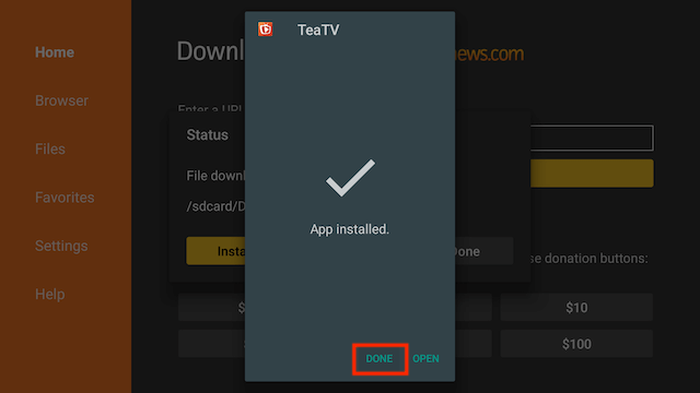 How to Install TeaTV Firestick