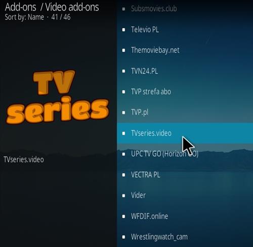 How To Install TV Series Kodi Addon 2022 Step 17