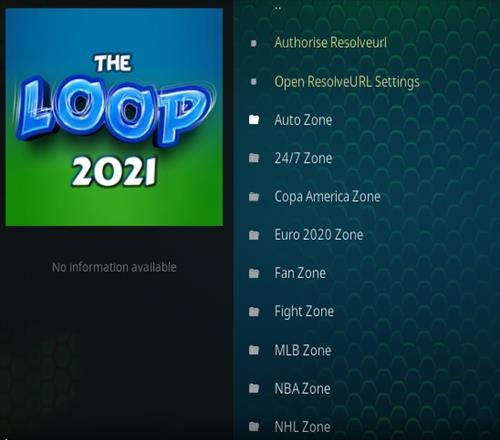 How To Install The Loop 2021 Kodi Sports Addon
