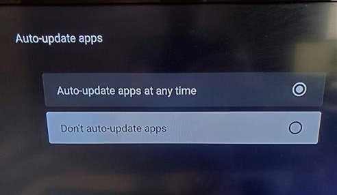 How To Turn Off Android TV Automatic Updates Step 5