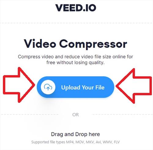 How To Bypass Discord File Size Limit by Compression the Video Step 1