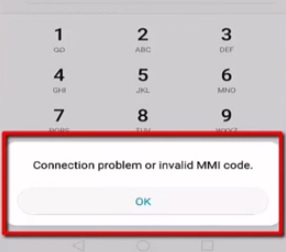How To Fix Connection Problem or Invalid MMI Code
