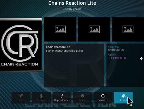 How To Install Chain Reaction Lite Kodi Addon Update Step 19