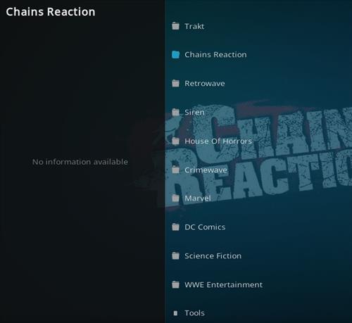 How To Install Chains Reaction Kodi Addon Overview