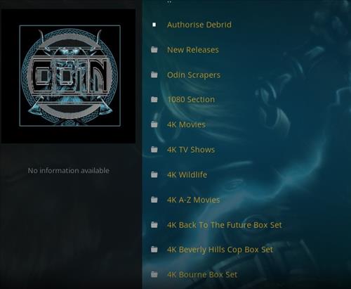 How To Install Odin Kodi Add-on Real-Debrid Overview