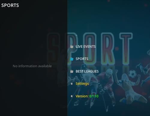 How To Install Sport HD Kodi Addon Ver 110 Overview