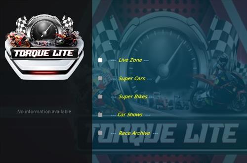 How To Install Torque Lite Kodi Addon Overview 2