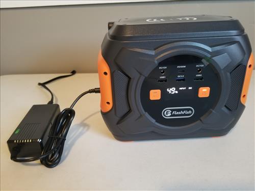 Review FLASHFISH A301 Portable Power Station Charging Time