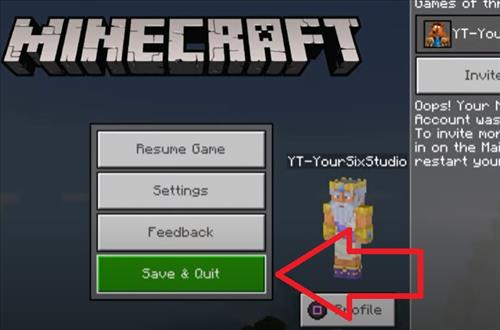 How To Fix Unable to Connect to World Minecraft Step 4