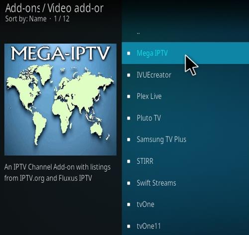 How To Install Mega IPTV Kodi Addon Step 16