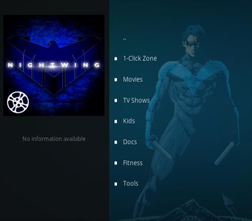 How To Install Nightwing Kodi Add-on Update Overview
