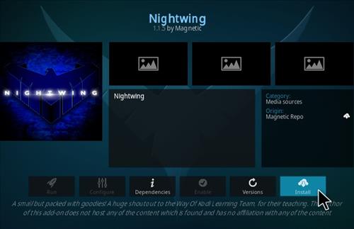 How To Install Nightwing Kodi Add-on Update Step 19