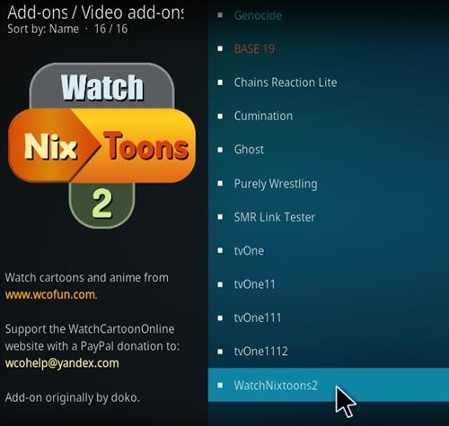 How To Install Watch NixToons 2 Kodi Anime Addon Step 17
