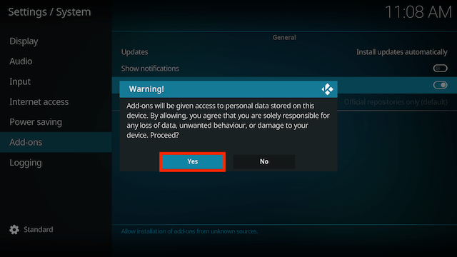 How to Install Nightwing Kodi