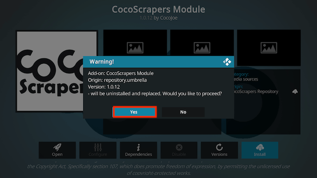 How to Set Umbrella to Use CocoScrapers Module