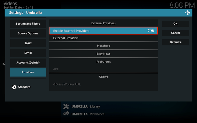 How to Set Umbrella to Use CocoScrapers Module