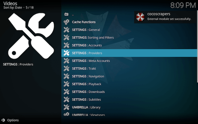 How to Install CocoScrapers Module Kodi
