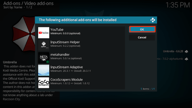 How to Install Umbrella Kodi On your Fire TV or Android Device