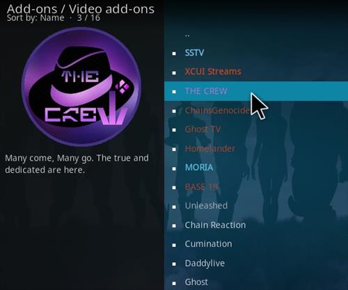 How To Install The Crew Kodi Add-on Step 18 Udate 2023
