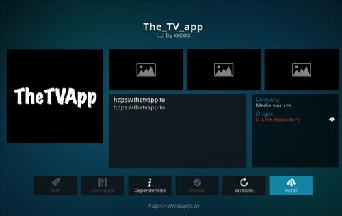 How To Install The TV App Kodi Addon Step 18