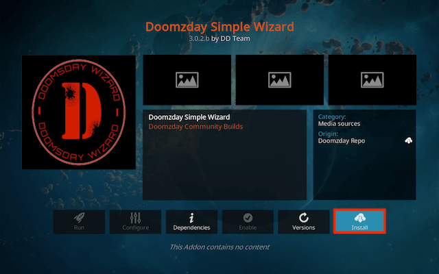 How to Install DoomzDay Wizard Kodi on Android or Firestick