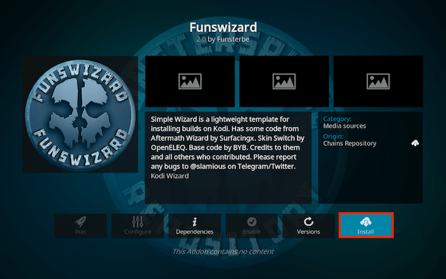 How to Install Funster's Place Wizard Kodi Android Fire TV Stick