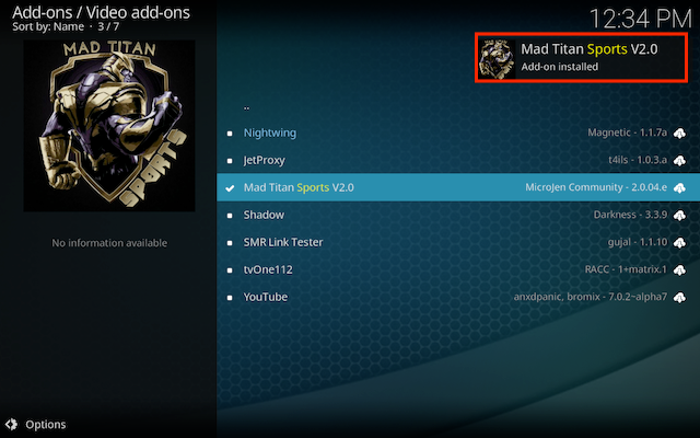 How to Install Mad Titan Sports Kodi on Android or Firestick
