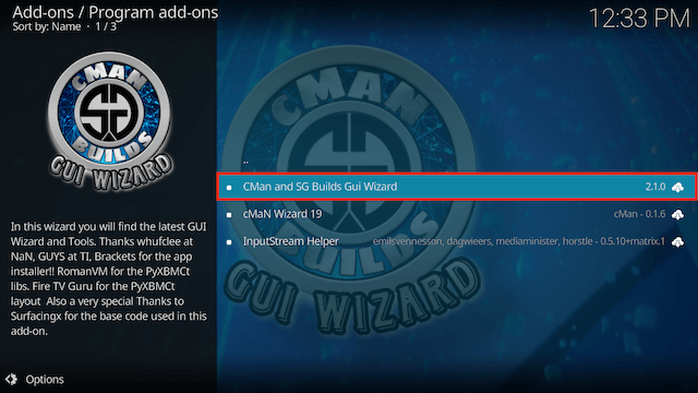 How to Install SG Wizard for Kodi