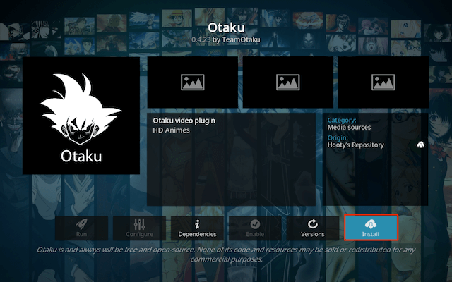 How to Install Otaku Kodi