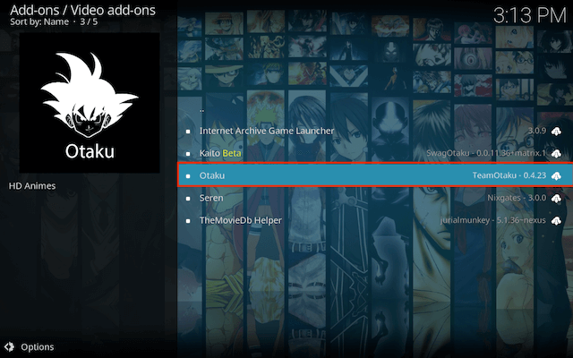 How to Install Otaku Kodi