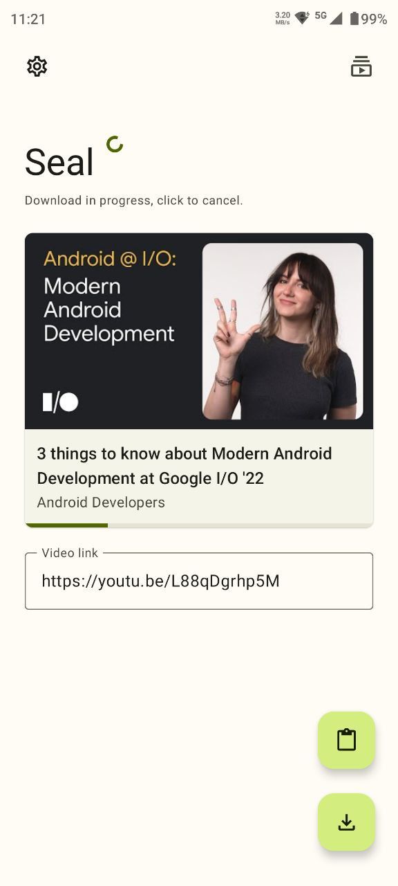 Seal Video/Audio Downloader for Android