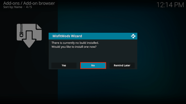 How to Install Misfit Mods Builds Wizard Kodi